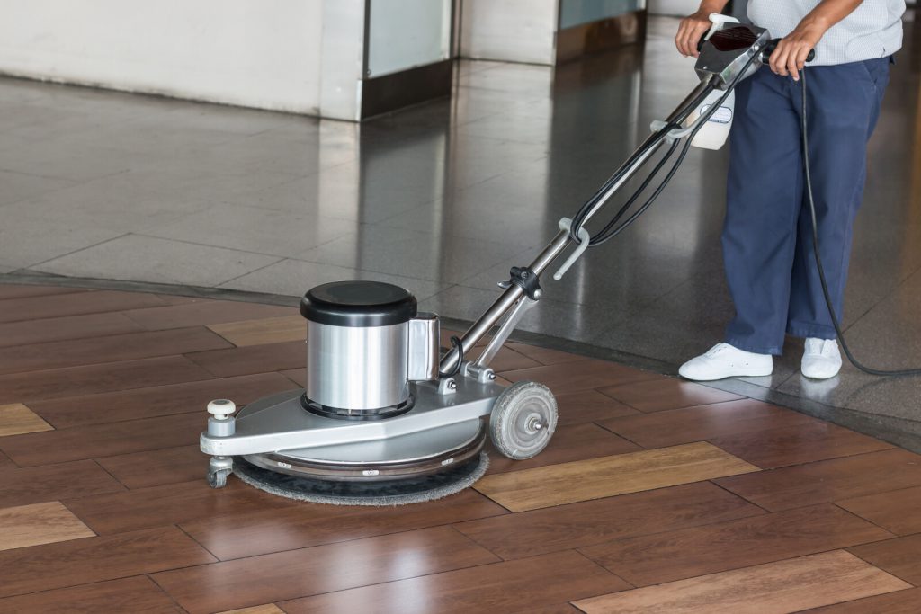 Commercial floor cleaner