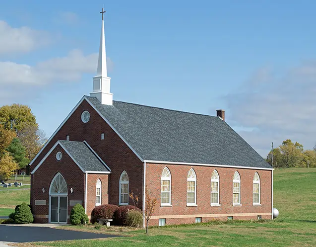 Exterior of Nashville church