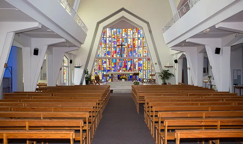 Nashville church professionally cleaned interior